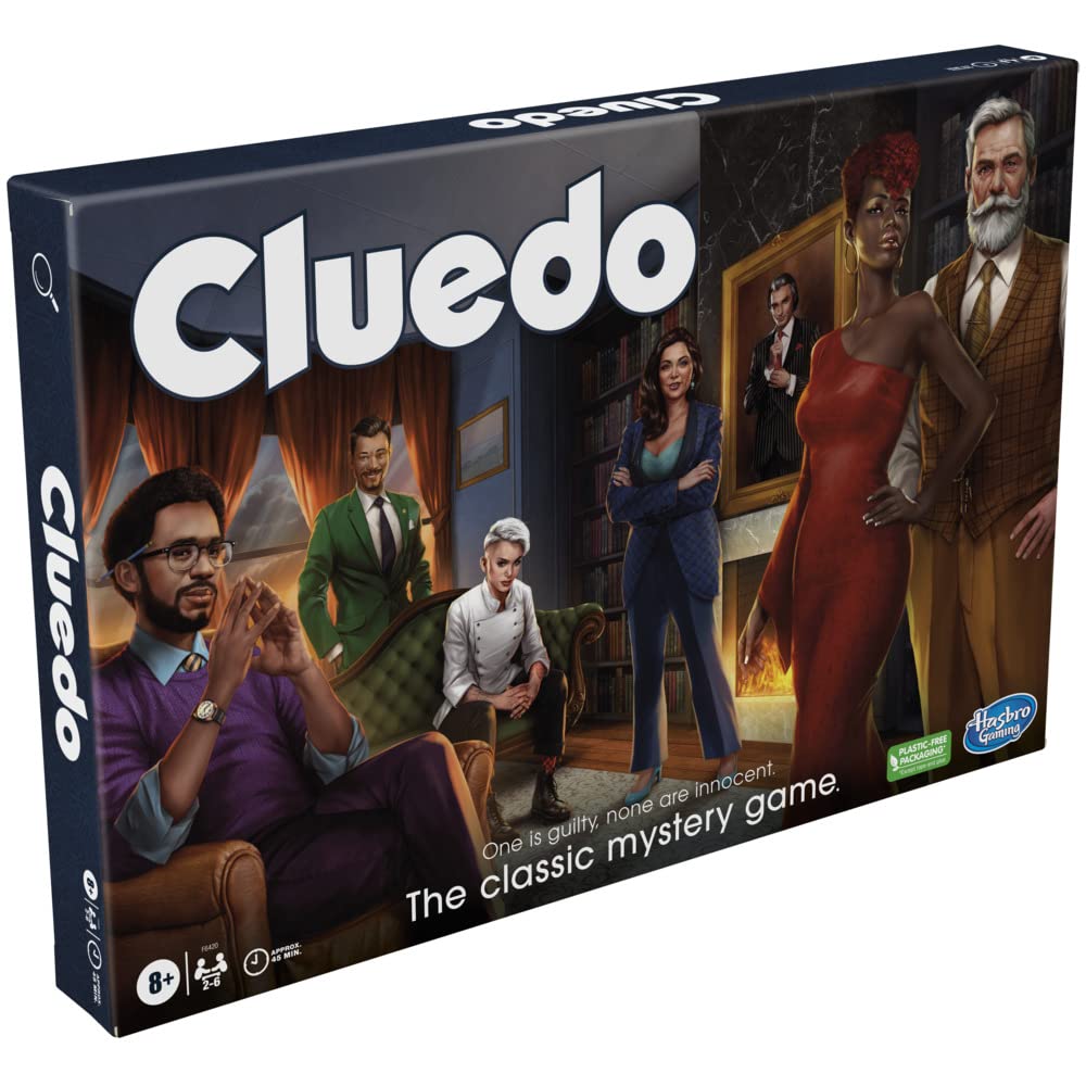 Hasbro Gaming Cluedo Detective Board Game for 2-6 Players 5
