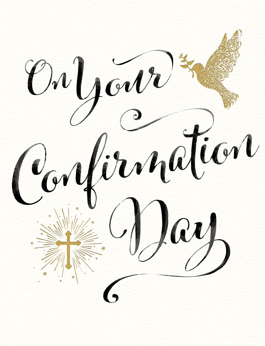 Piccadilly Greetings Confirmation Day Card | 8 x 6 Inches | Multicolor 1