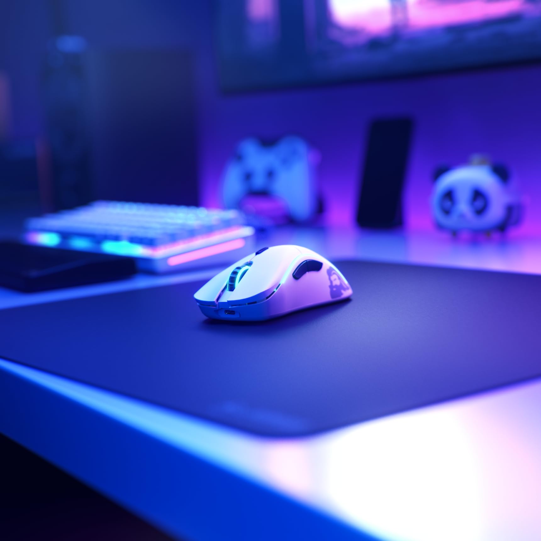 GLORIOUS Model D Wireless Gaming Mouse - 69g Lightweight, 2.4GHz Wireless, 71H Battery, BAMF Sensor, RGB, Ergonomic, 6 Button, Matte White 6