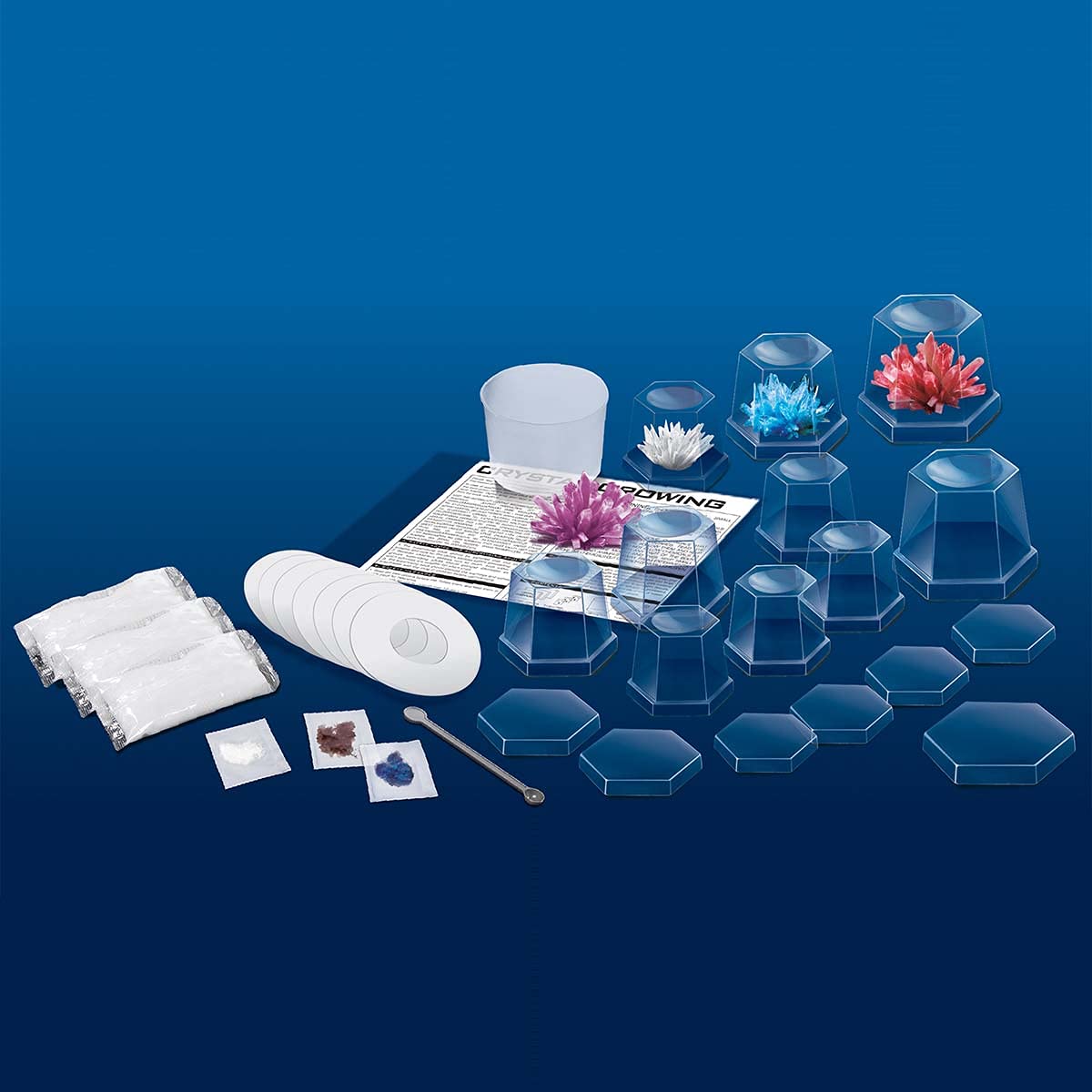 4M Crystal Growing Experimental Kit - Science & Chemistry Kit for Kids 14+ 4