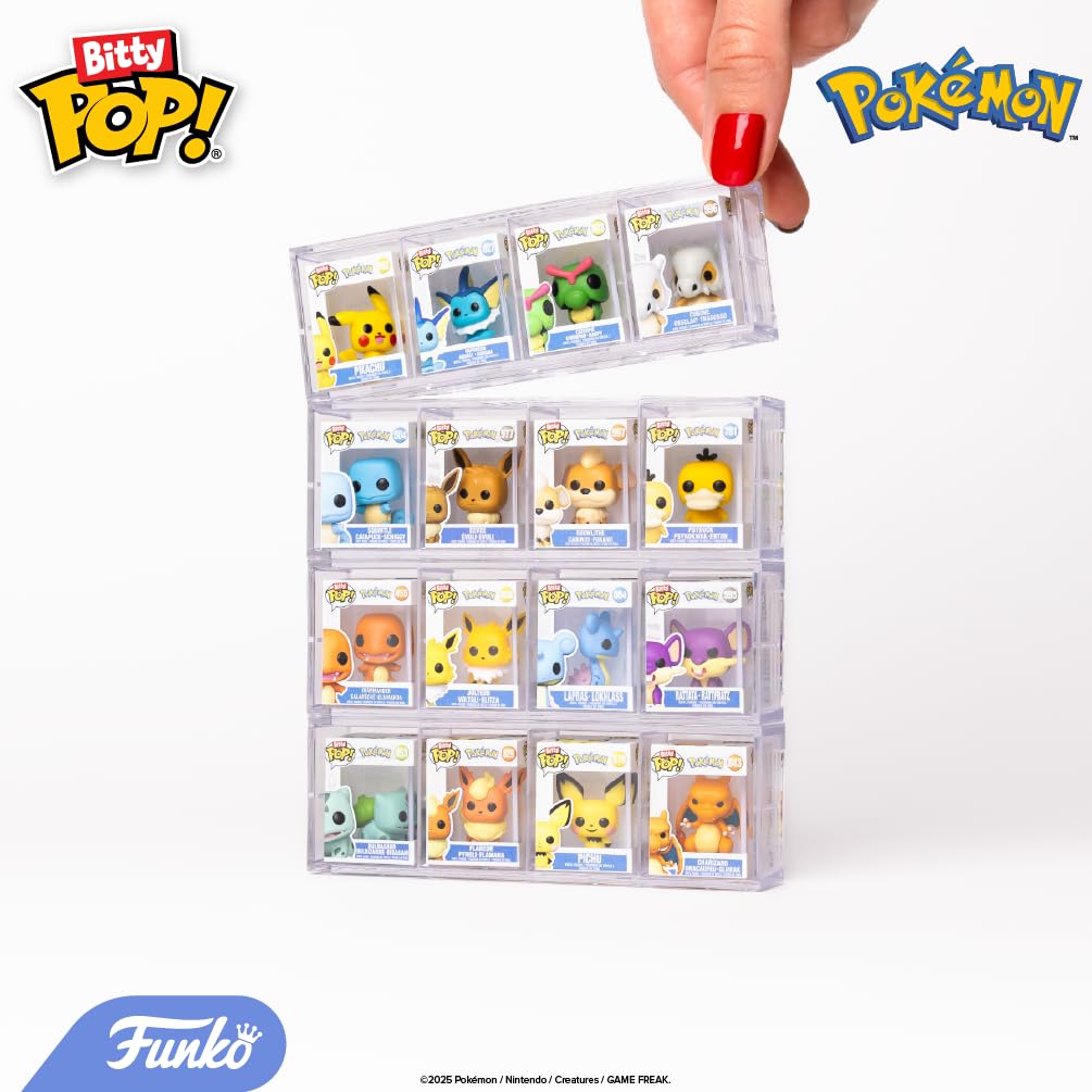 Funko Bitty Pop! Pokemon - Bulbasaur 4PK and Surprise Mystery Mini Figure | Vinyl | 0.9-inch 3