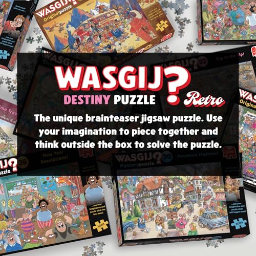 Wasgij Retro Destiny 9: Super Models - 1000 Piece Jigsaw Puzzle for Adults 8