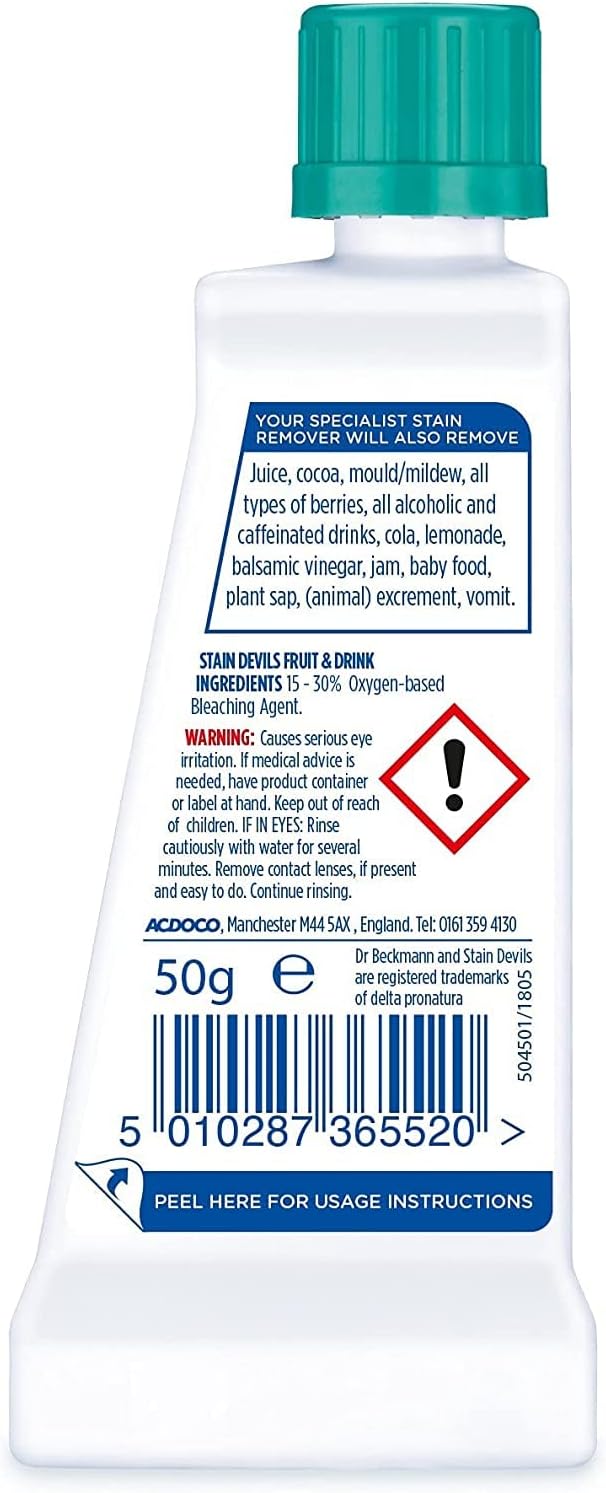 Dr. Beckmann - Stain Devils Fruit & Drinks Stain Remover 3