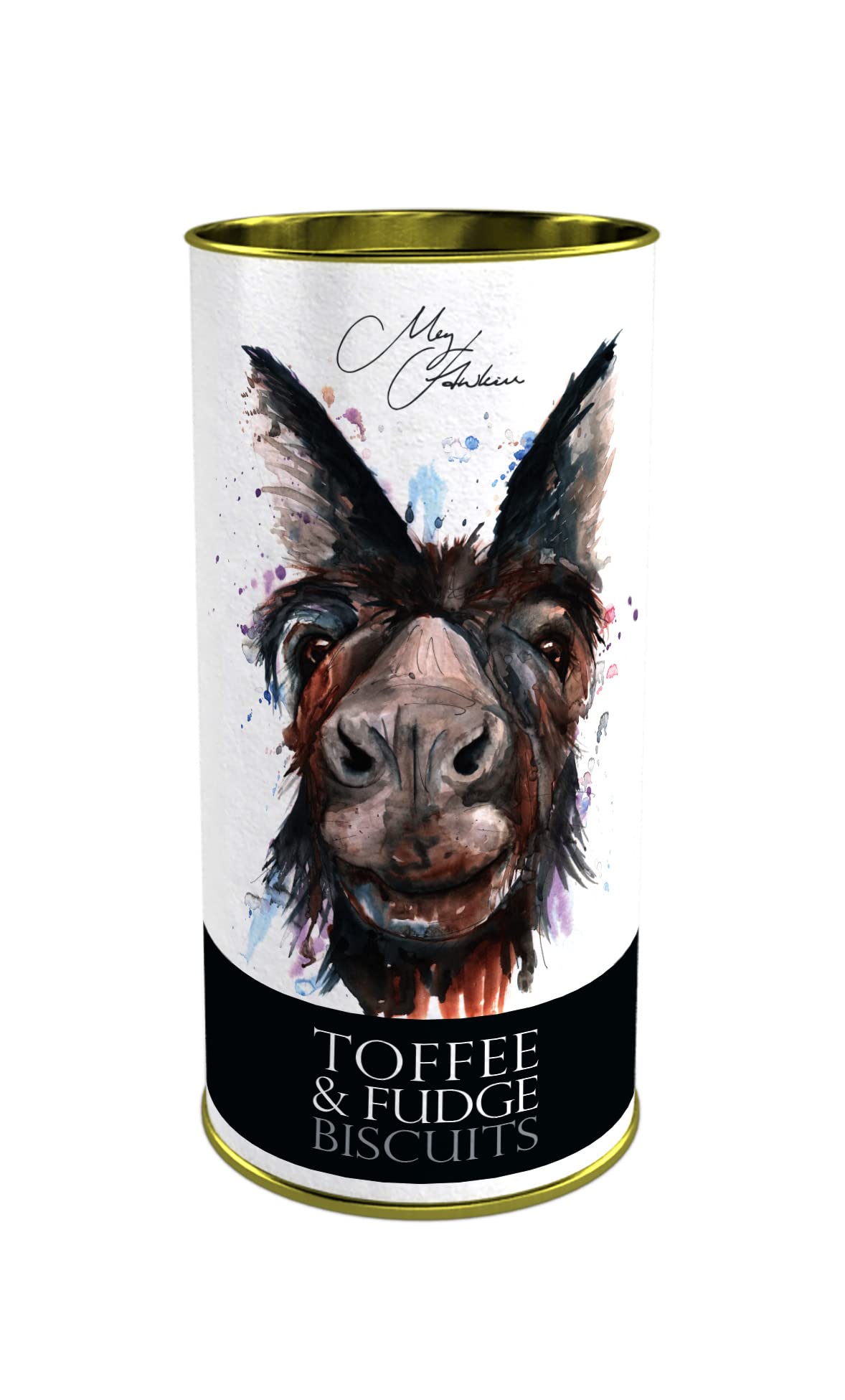 Meg Hawkins Farrah's of Harrogate - 4 Drum Gift Set - Oats & Honey, Choc Chip & Cherry, Toffee & Fudge, Double Choc Chip 2