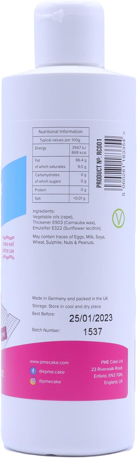 PME Release-A-Cake 236 g - Baking Release Agent for Cake Tins & Pans 3