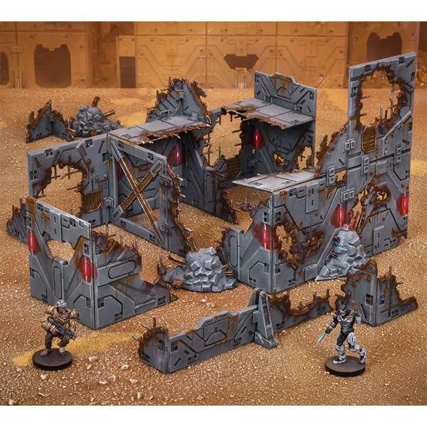 Mantic Battlefield Ruins Modular Hard Plastic Scenery Set 7