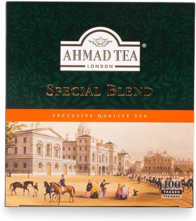 Ahmad Tea Special Blend Black Tea - 100 Individually Tagged Teabags