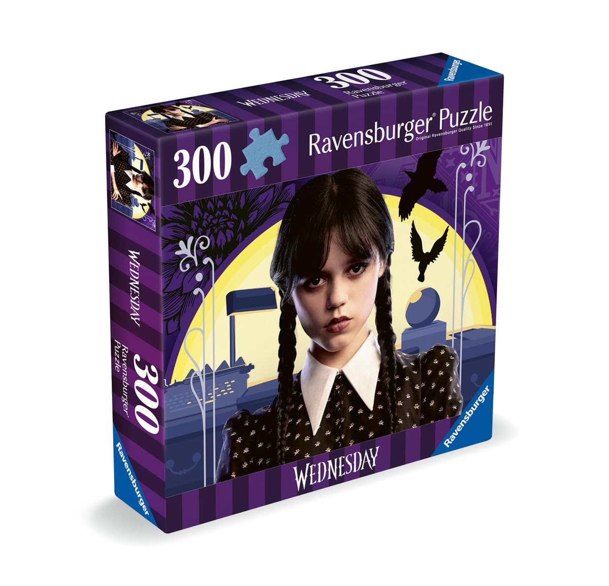 Ravensburger Wednesday Addams 300-Piece Jigsaw Puzzle for Adults and Kids 3