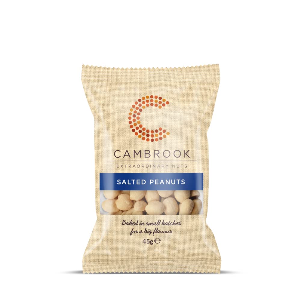 Cambrook Baked & Salted Peanuts 45g