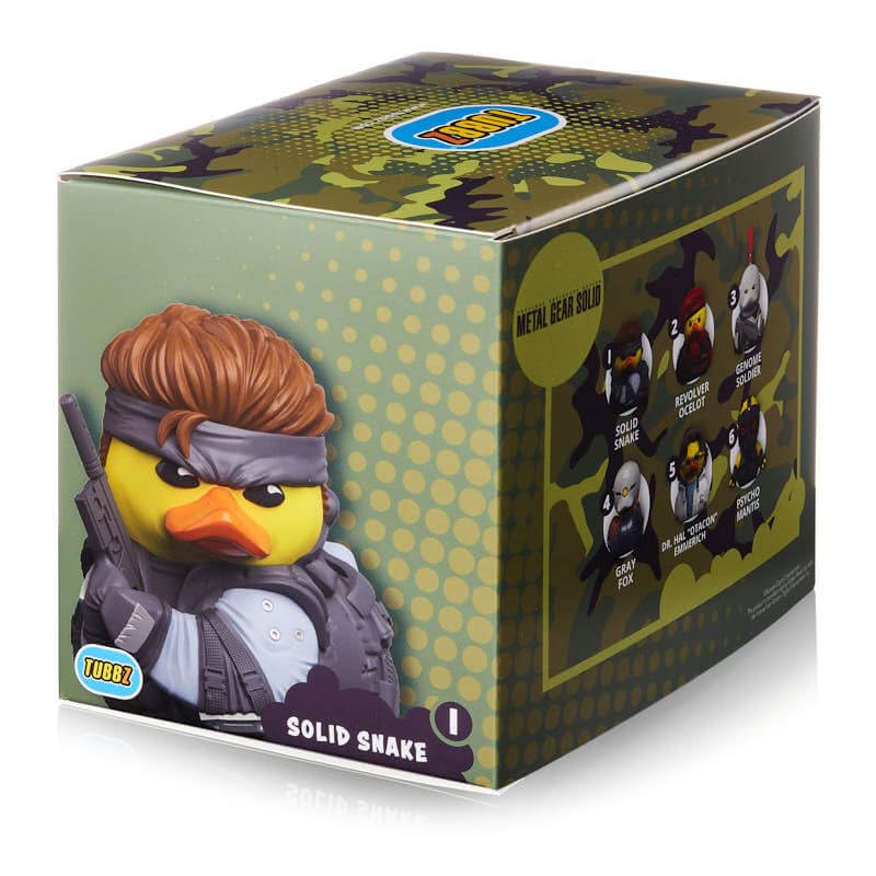 TUBBZ Boxed Edition: Metal Gear Solid - Solid Snake Rubber Duck Vinyl Figure 5