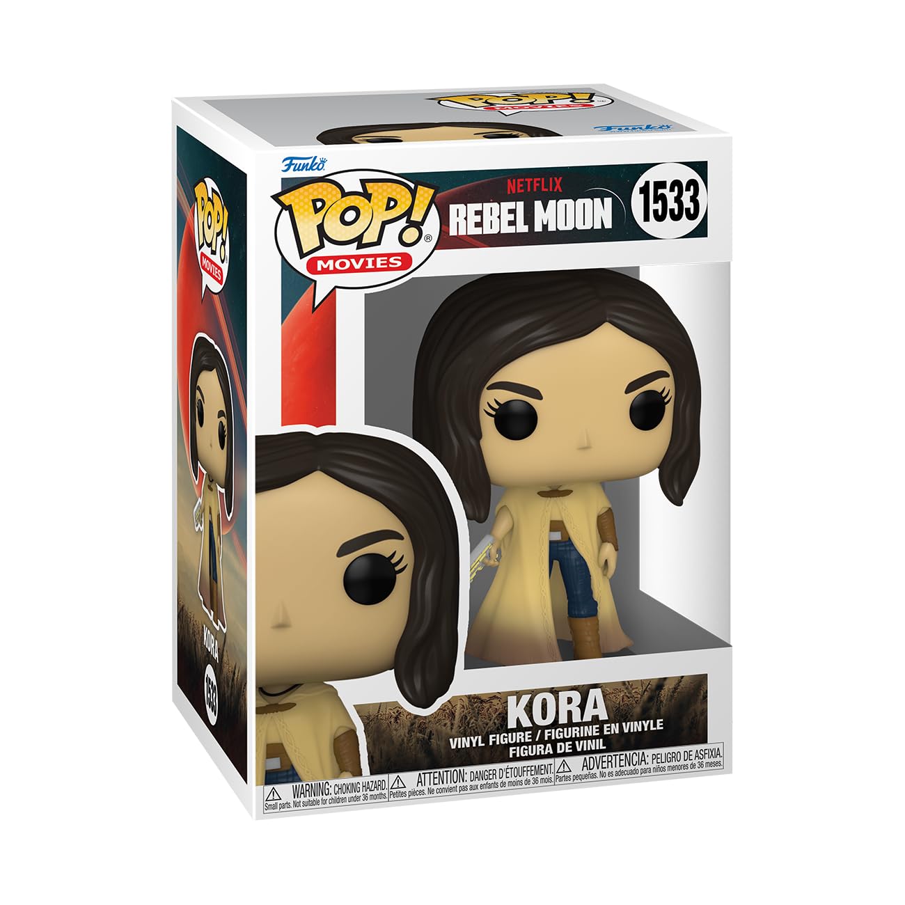 Funko Pop! Movies: Rebel Moon - Kora Vinyl Figure 72624