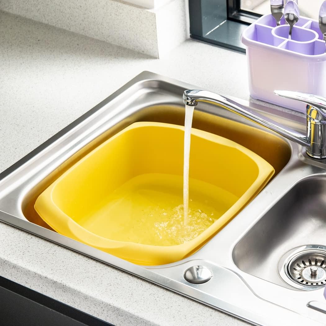 Addis - 9.5L Large Rectangular Bowl Yellow 8