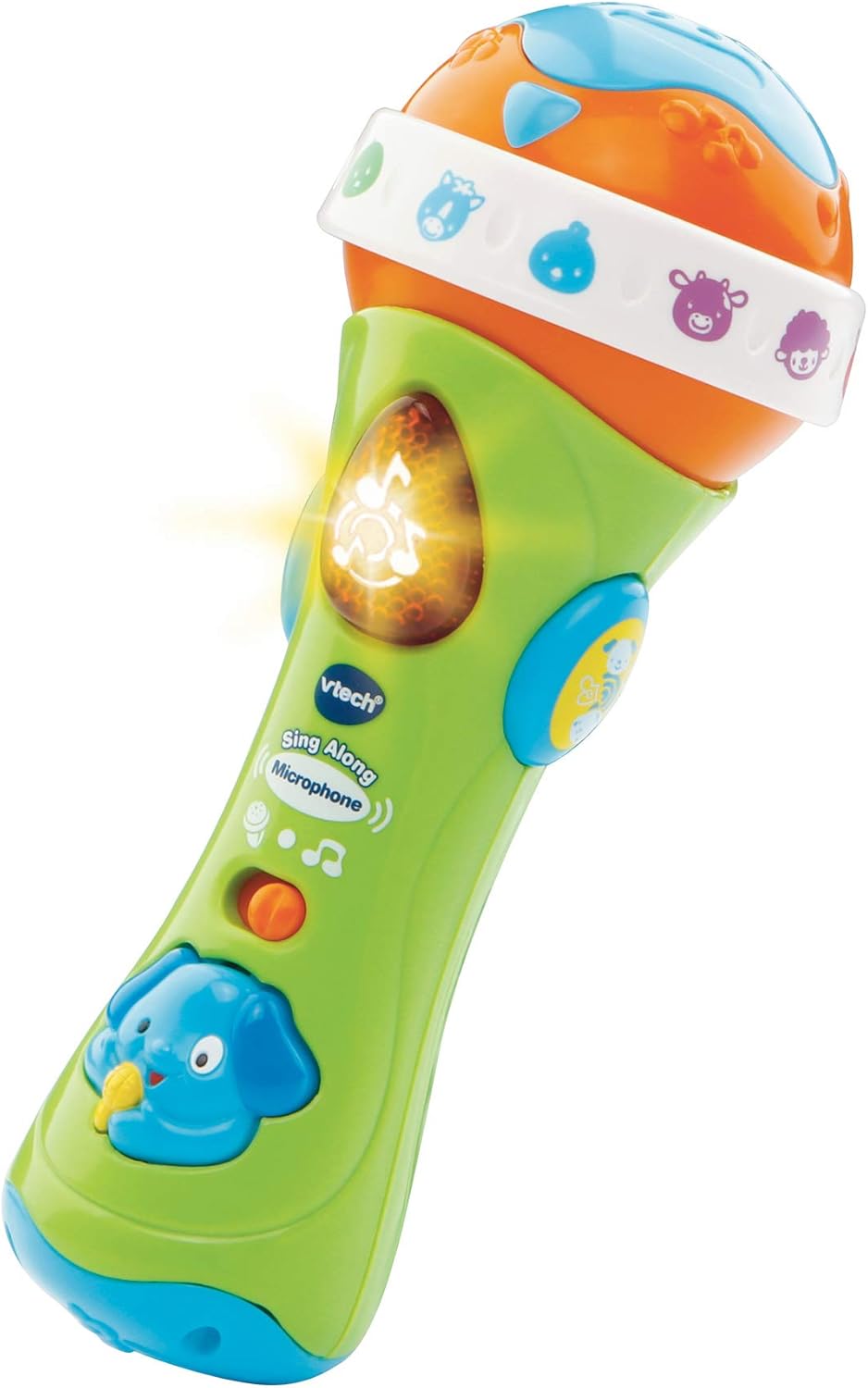 VTech Sing Along Microphone - Interactive Musical Toy for Toddlers 1+ Years