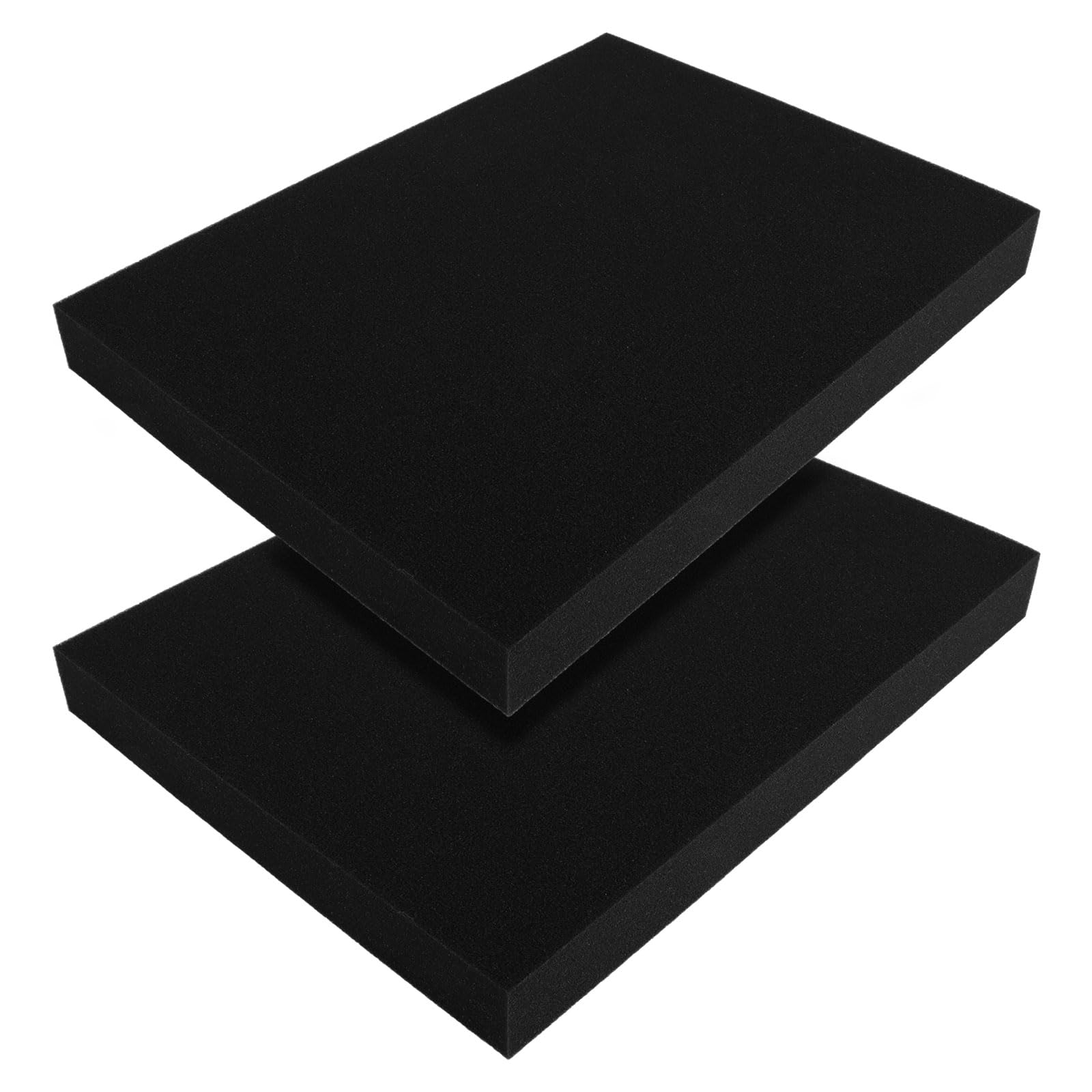 ASelected 2Pcs High-Density Polyurethane Foam Boards - 40x30x4Cm Cushioning for DIY & Upholstery 1