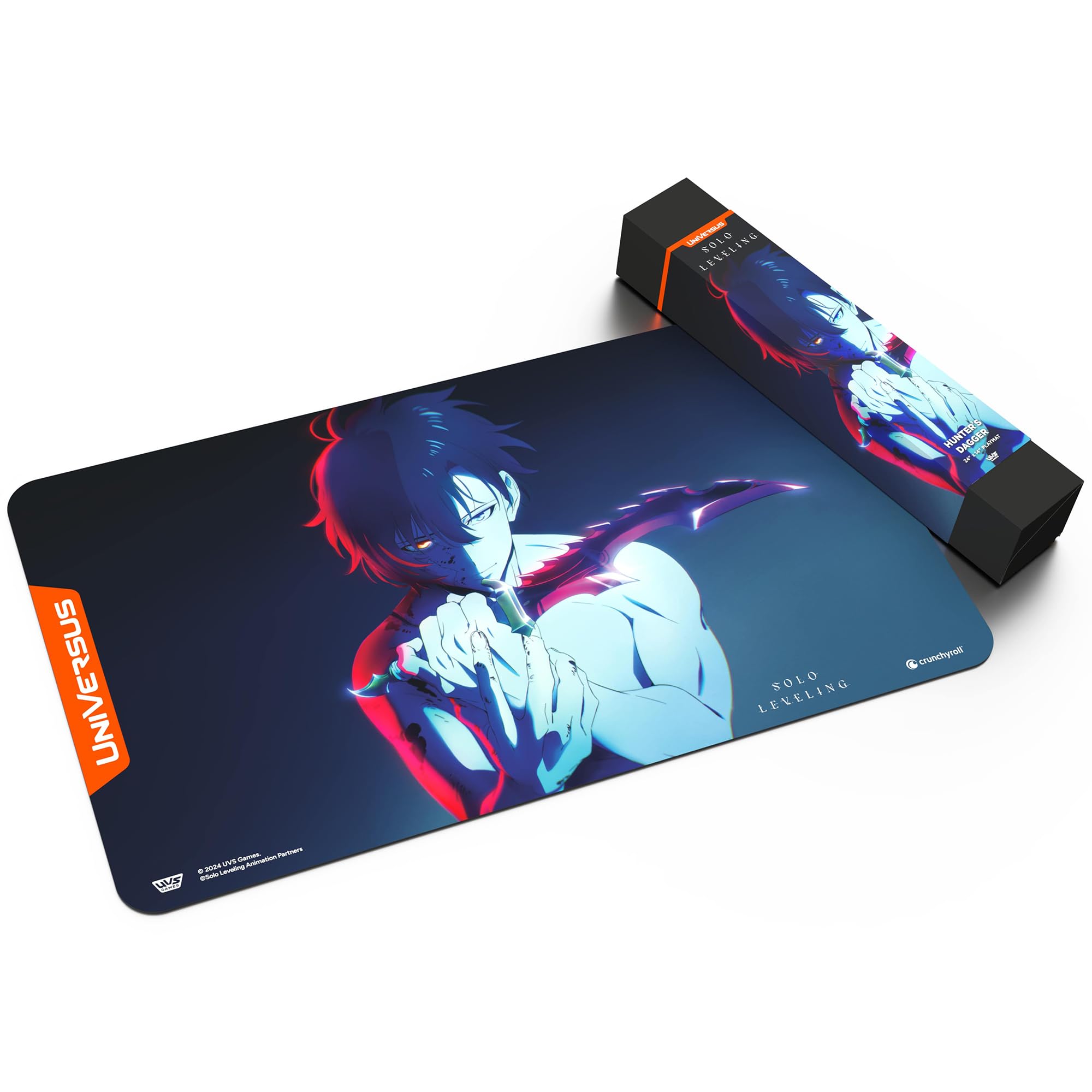 UniVersus Solo Leveling Hunter's Dagger Playmat - 24 x 14 Inches Neoprene Mat 3