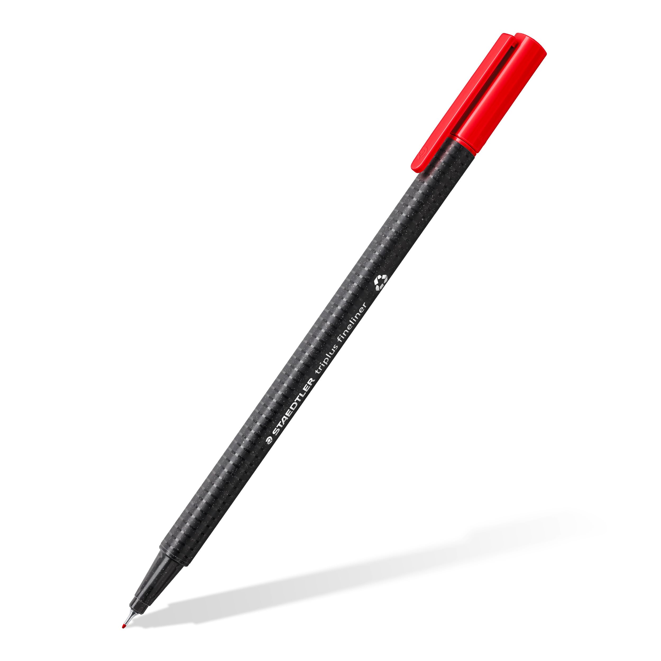 STAEDTLER 334 C60 Triplus Fineliner Pen - 0.3mm Superfine Tip | 60 Count Assorted Colours