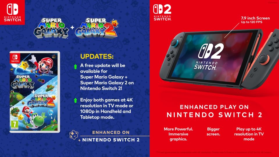 Super Mario Galaxy + Super Mario Galaxy 2 - Nintendo Switch 4