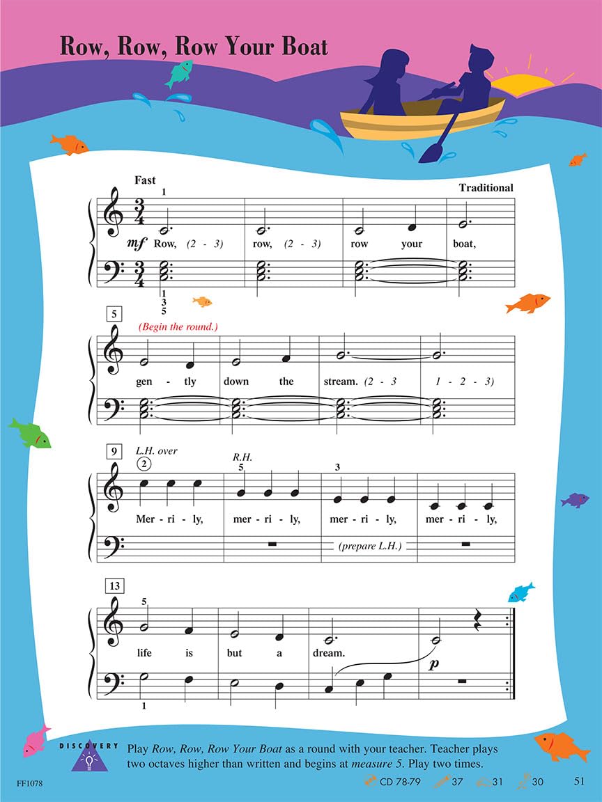 Faber Piano Adventures - Level 1 Lesson Book 2nd Edition | Paperback | English 7