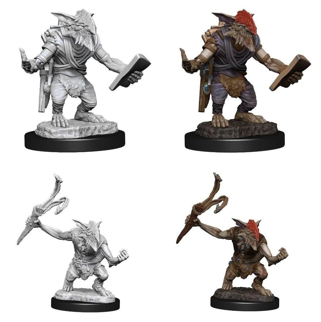 Dungeons & Dragons Magic: The Gathering Unpainted Miniatures - Goblin Guide & Goblin Bushwhacker