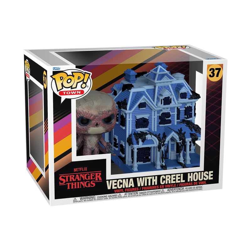 Funko Pop! Town: Stranger Things - Creel House with Vecna Vinyl Figure Set 9