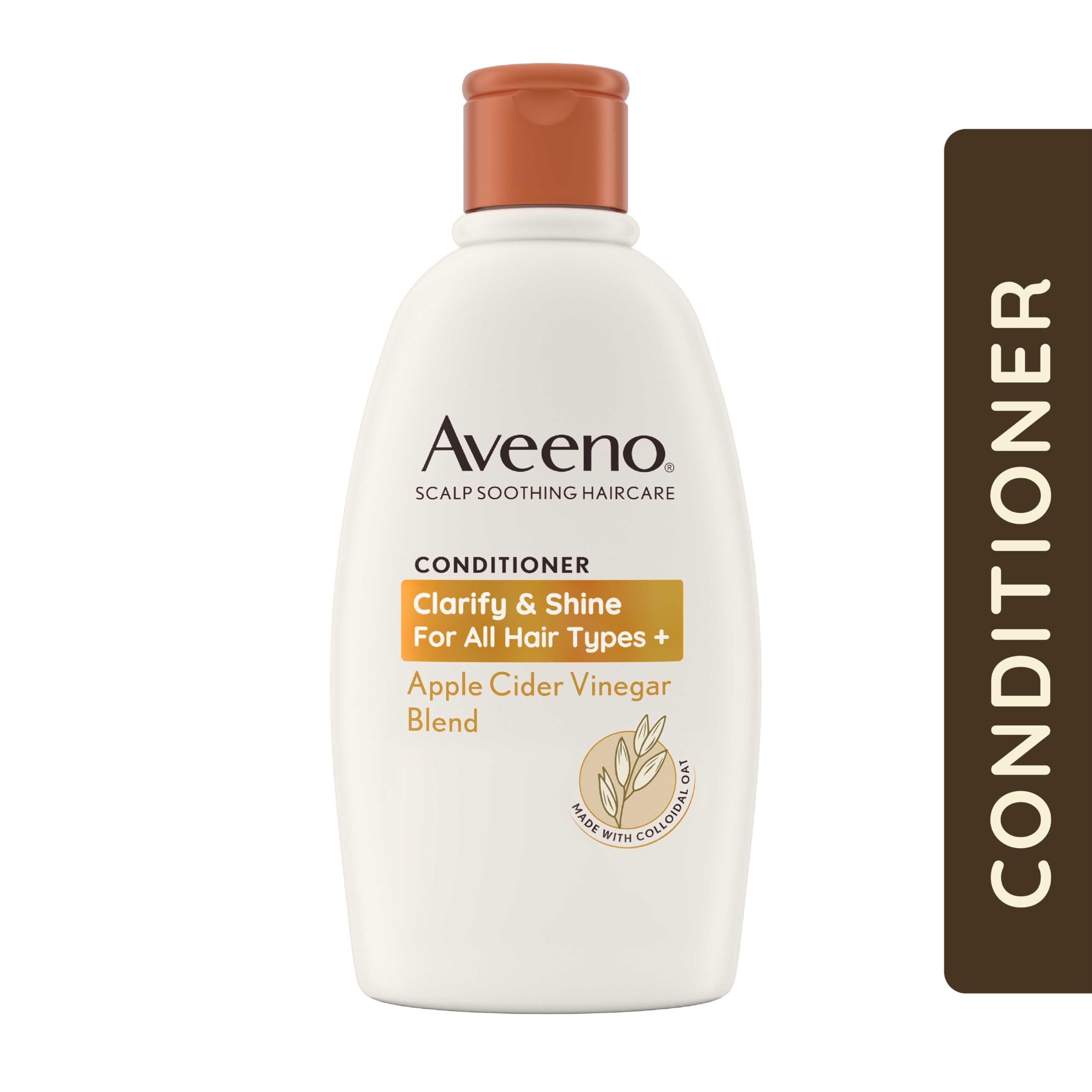 Aveeno Scalp Soothing Clarify & Shine Conditioner with Apple Cider Vinegar Blend - 300ml