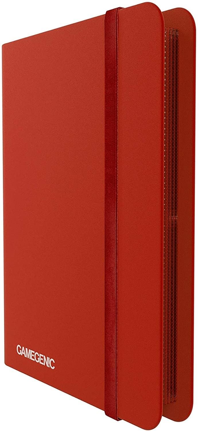 Gamegenic Casual Album 8-Pocket Red | Holds 160 Sleeved Cards | Polypropylene 2