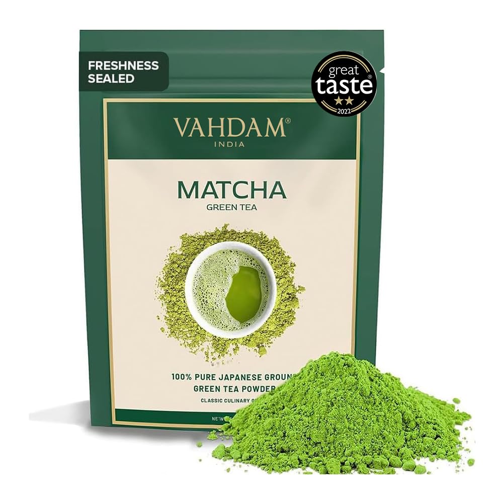 VAHDAM Matcha Green Tea Powder (25g) - Authentic Japanese Culinary Grade