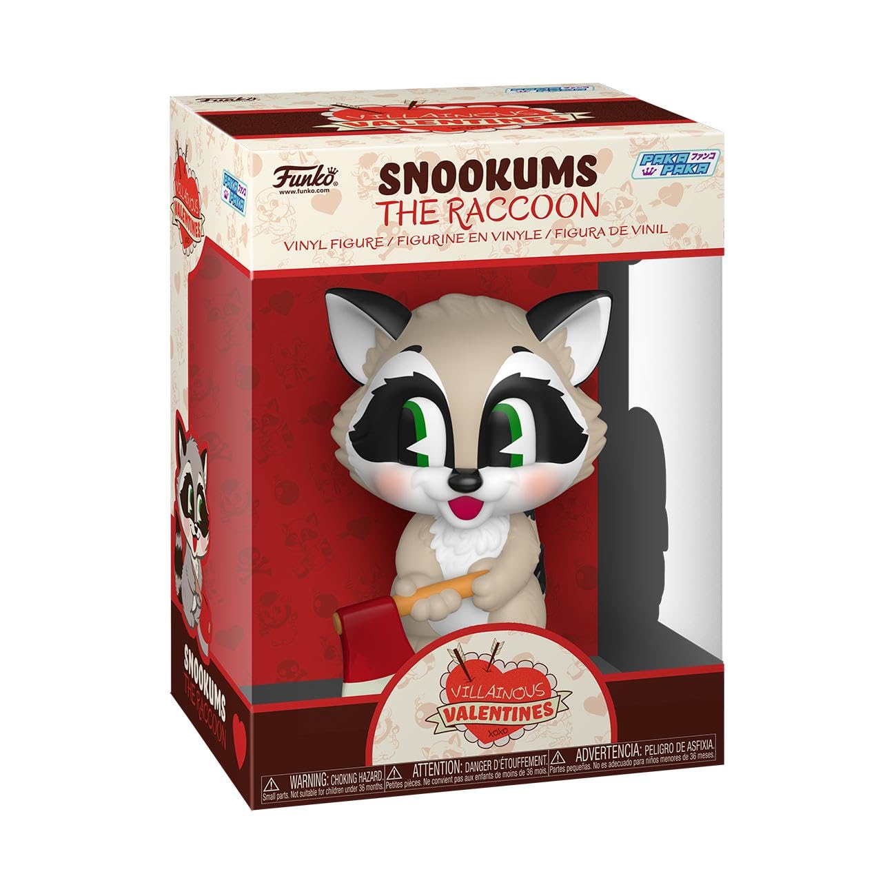 Funko Pop! Villainous Valentines - Raccoon Vinyl Figure (59534) 4