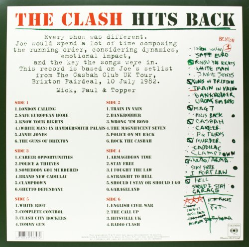 Clash - Hits Back [3LP Vinyl] 2