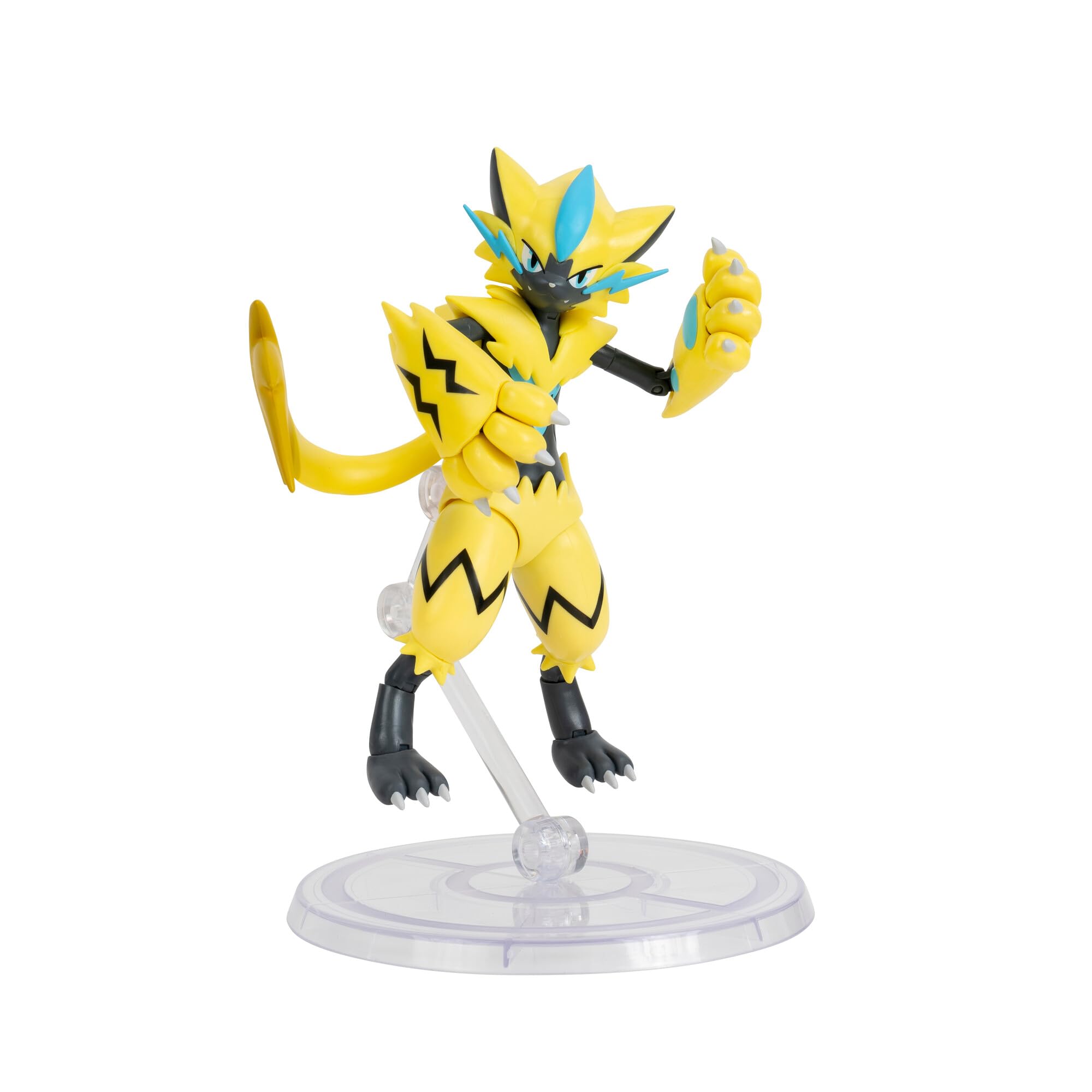 Pokémon Select Zeraora - 6-Inch Super-Articulated Action Figure with Posing Stand 14