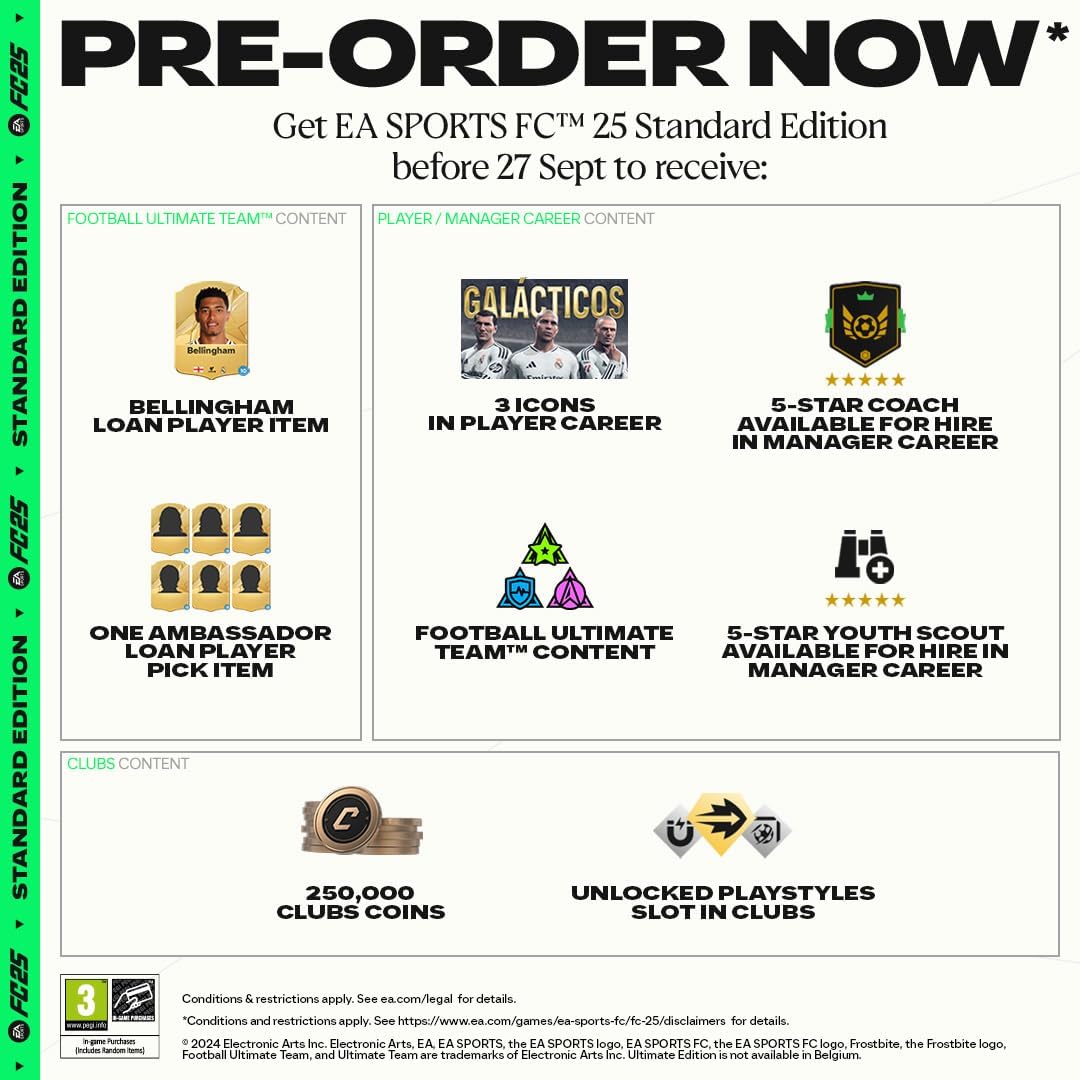 EA SPORTS FC 25 Standard Edition - Xbox Series X|S / Xbox One 3