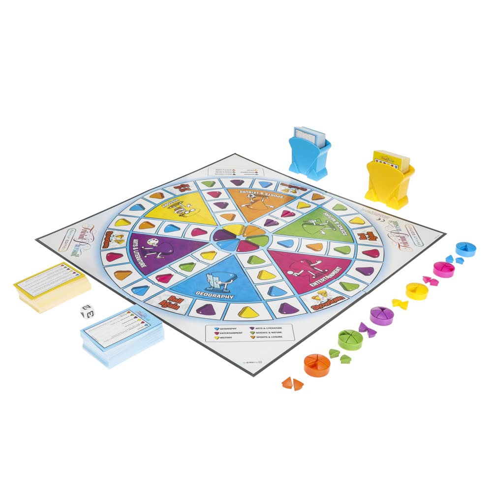 Hasbro Gaming Trivial Pursuit Family Edition Trivia Board Game 6