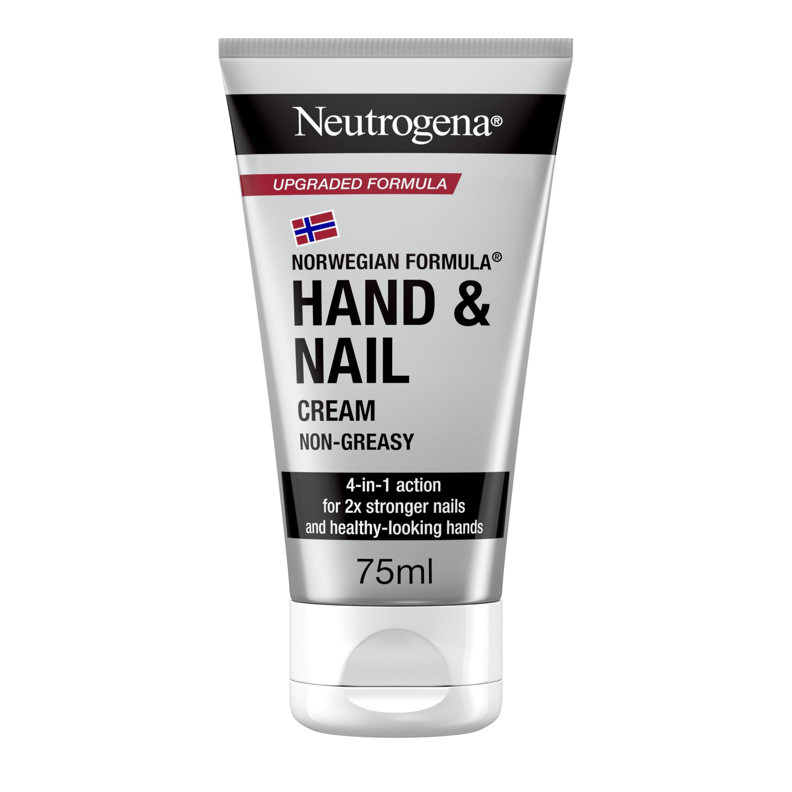 Neutrogena Norwegian Formula Hand and Nail Cream (75ml) – Intensive Moisturizer with Glycerin & Vitamin E