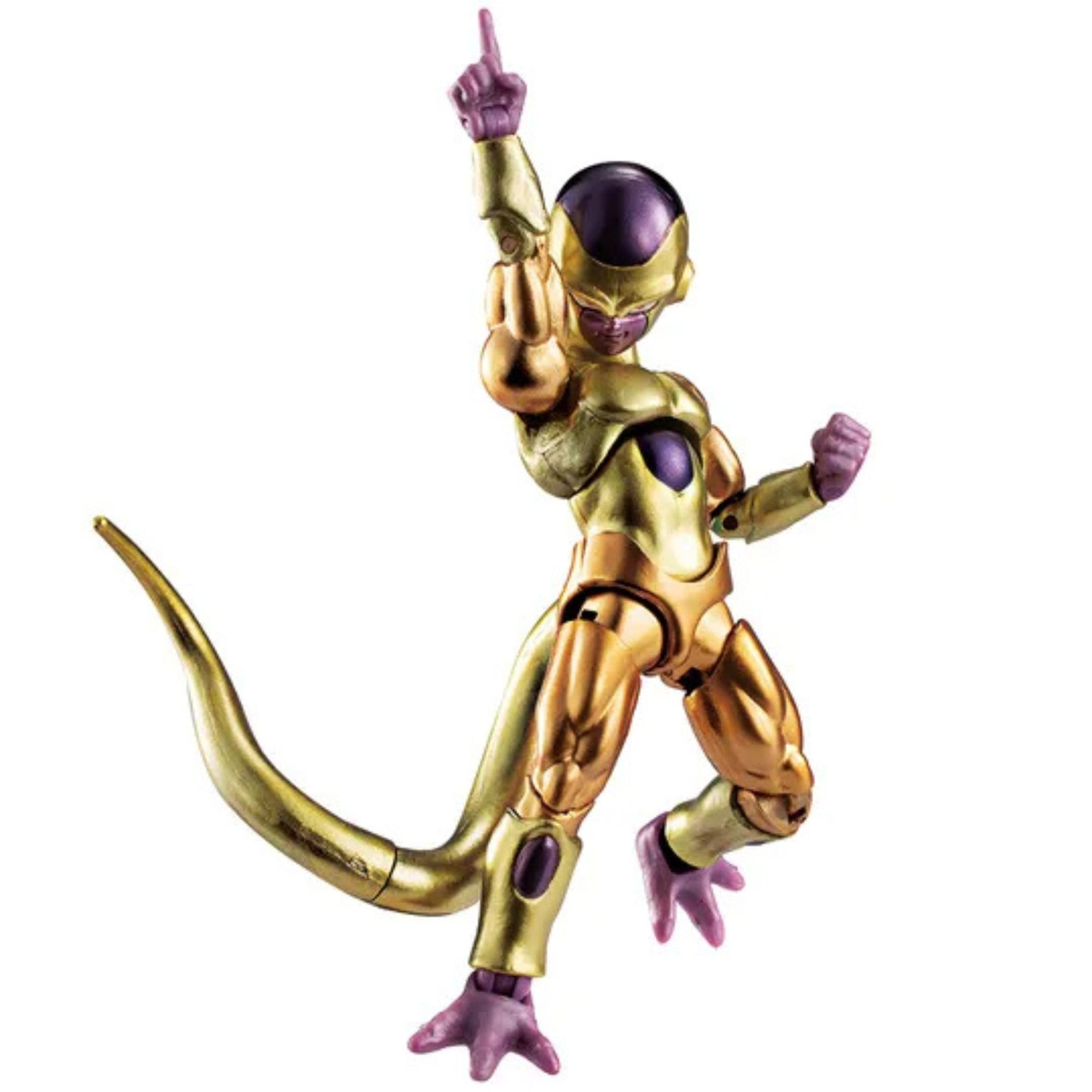 Bandai Dragon Ball Super Evolve Golden Frieza Action Figure - 12.5cm Collectible Anime Toy