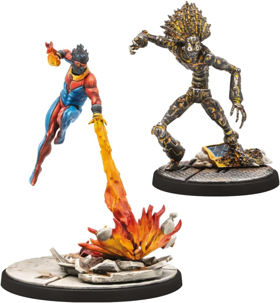 Atomic Mass Games Marvel: Crisis Protocol Sunspot & Warlock Character Pack (CP153) 11