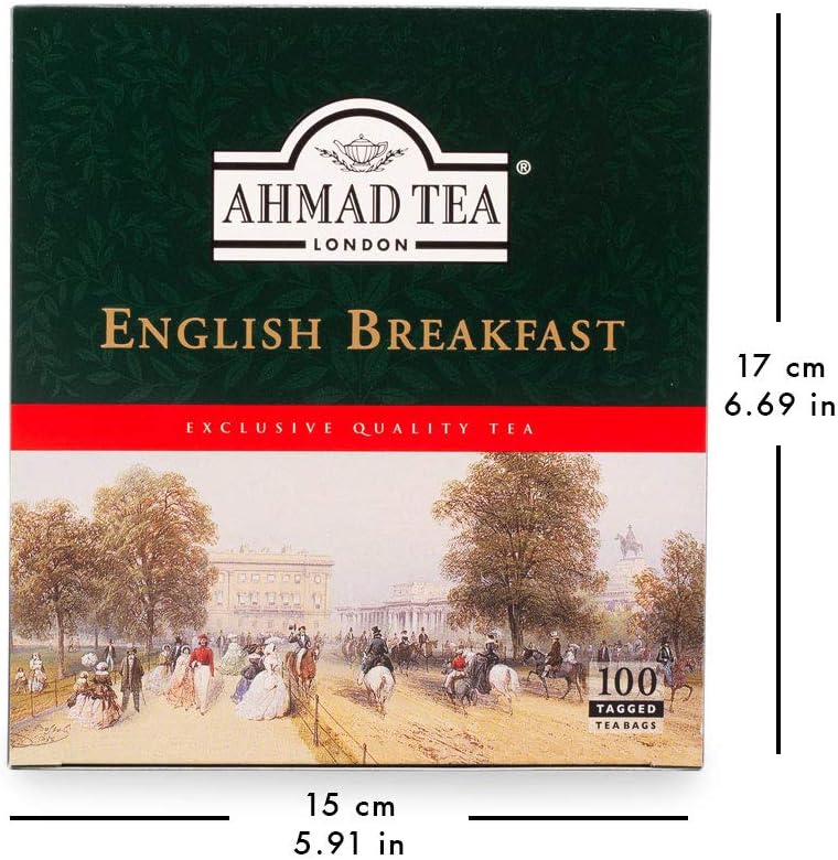 Ahmad Tea - English Breakfast Tea 100 Teabags 7