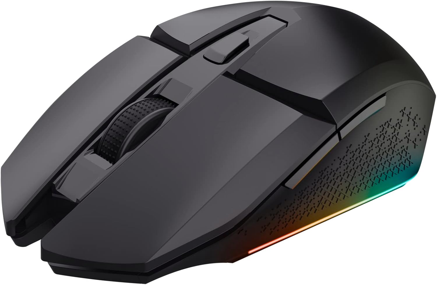 Trust Gaming GXT 110 Felox Rechargeable Wireless Gaming Mouse – 80H Battery, 800-4800 DPI, RGB LED, 6 Buttons