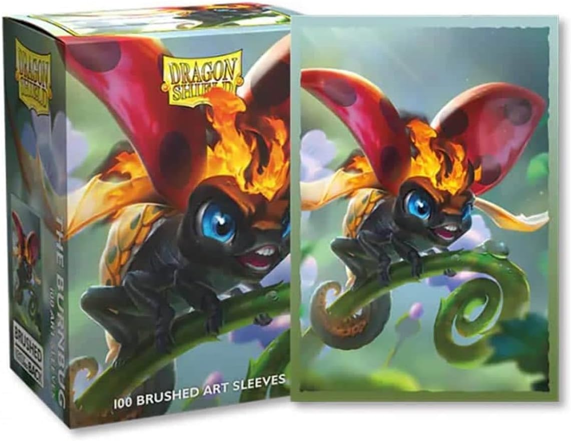 Dragon Shield Brushed Art - The Burnbug 100 Count Card Sleeves