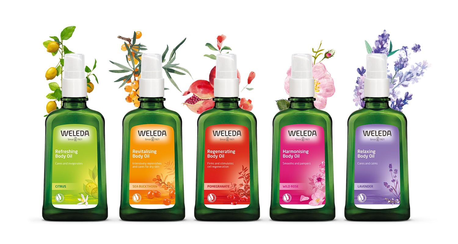 WELEDA Organic Wild Rose Body Oil - Smoothening | 100 ml 8