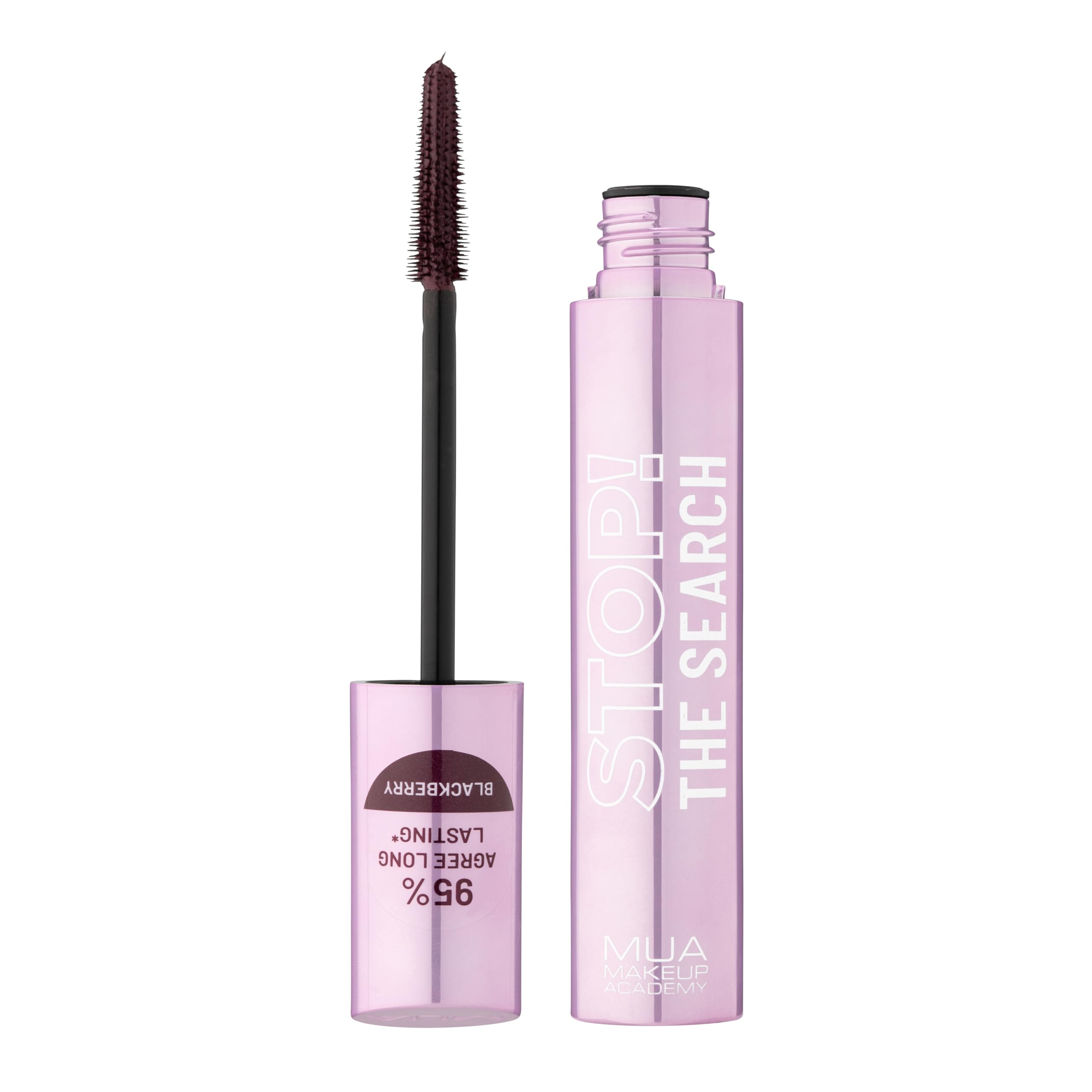 MUA Stop The Search Mascara - Lengthening, Volumizing, Curling | Blackberry | 12 ml 1