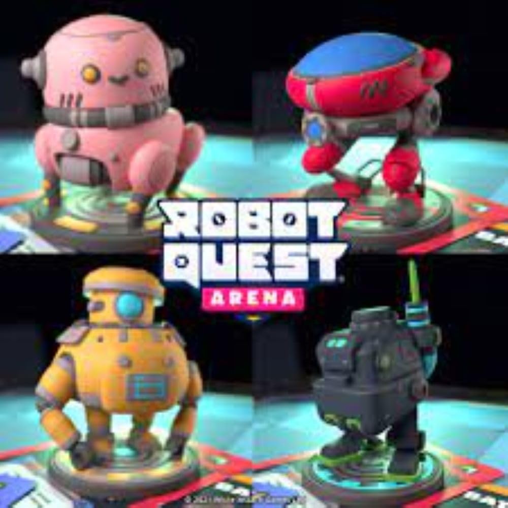 Wise Wizard Games Robot Quest Arena Board Game 4