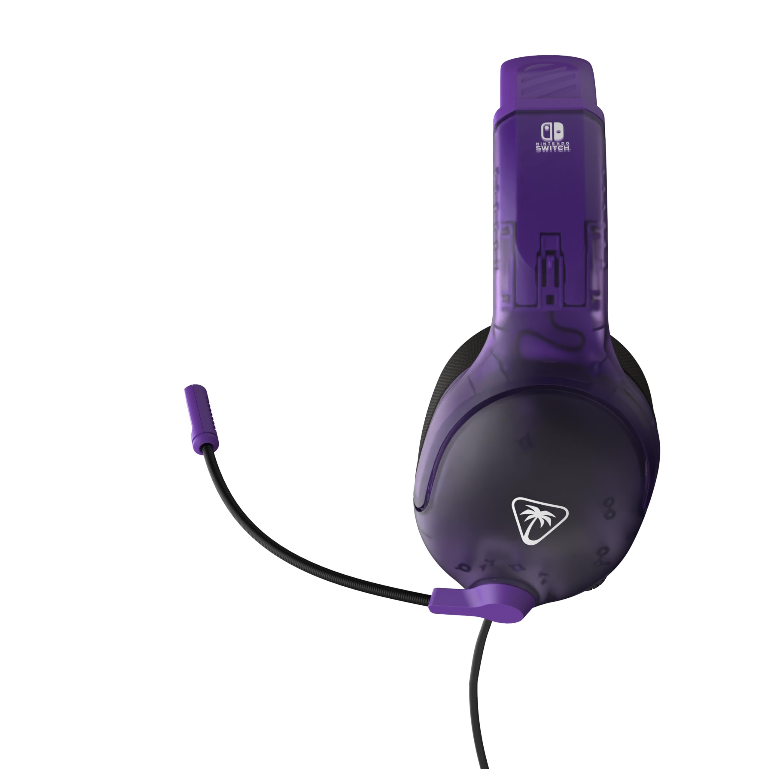 Turtle Beach Airlite Fit Ghost Purple Wired Gaming Headset for Nintendo Switch, 40mm Speakers, Flip-to-Mute Mic 3