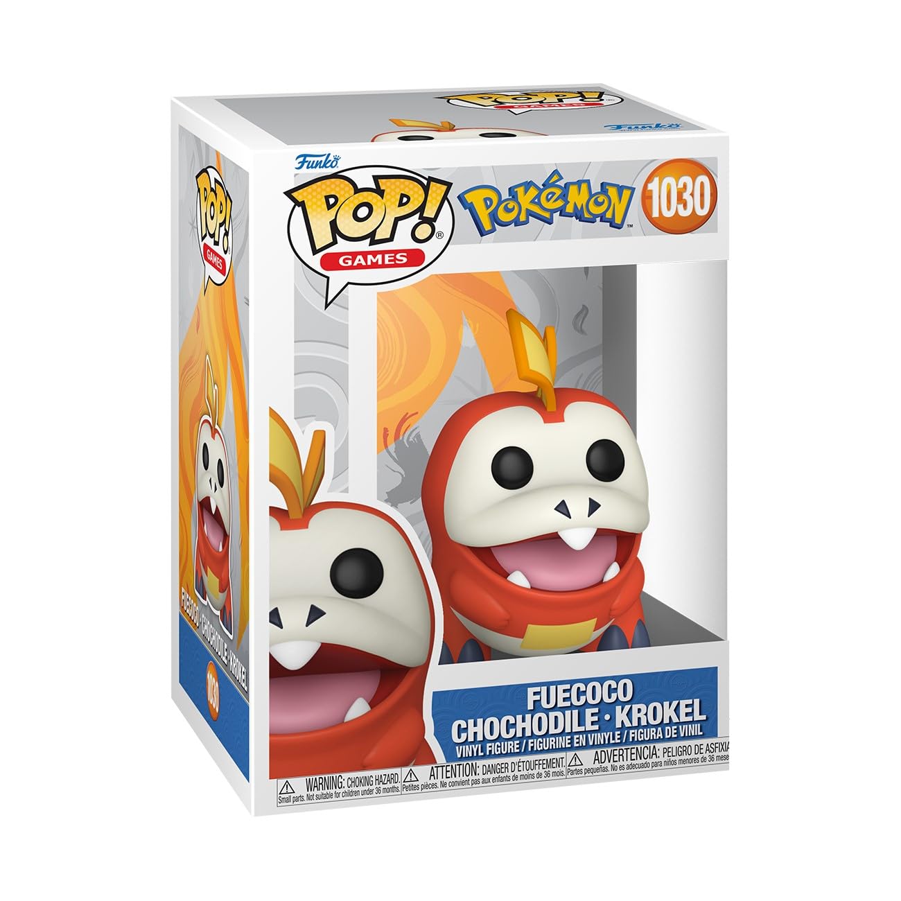 Funko POP! Games: Pokemon - Fuecoco - Collectable Vinyl Figure - Gift Idea