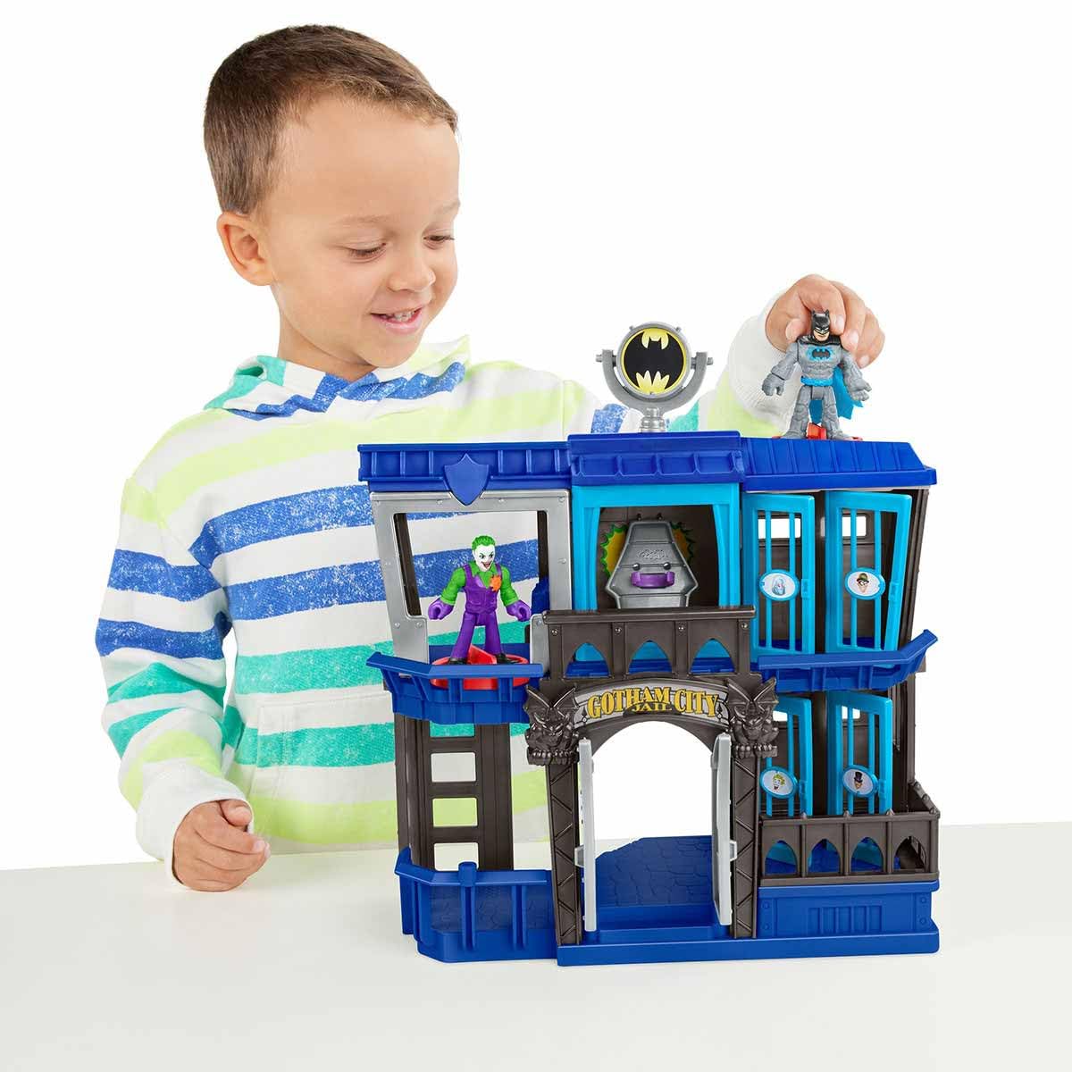 Fisher-Price Imaginext DC Super Friends Gotham City Jail Recharged - Action Playset for Ages 3-8 7