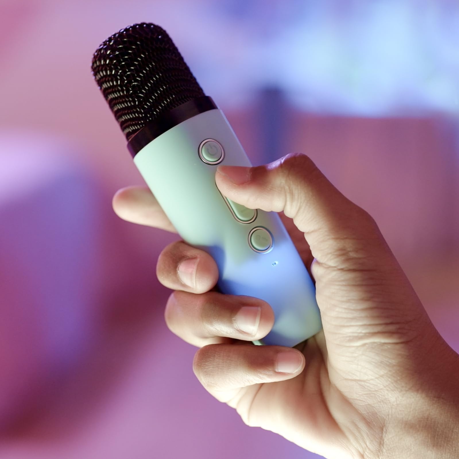 Canal Toys Music Creator Portable Bluetooth Karaoke Station with 2 Wireless Microphones | Red 5