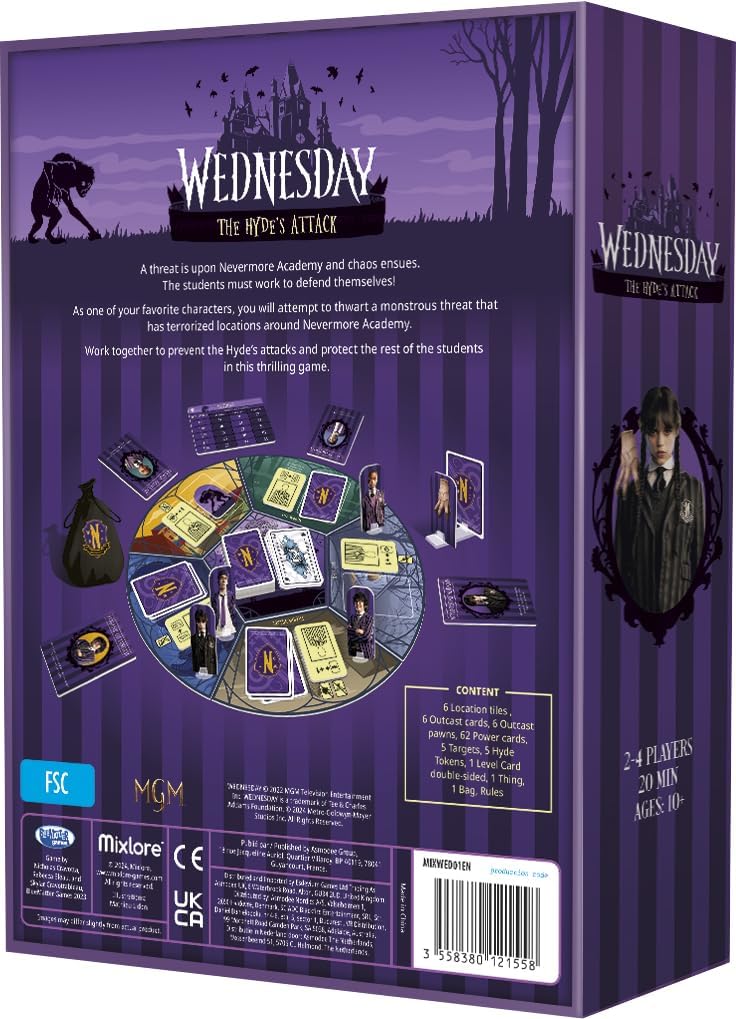 Mixlore Wednesday - The Hyde's Attack Cooperative Board Game
