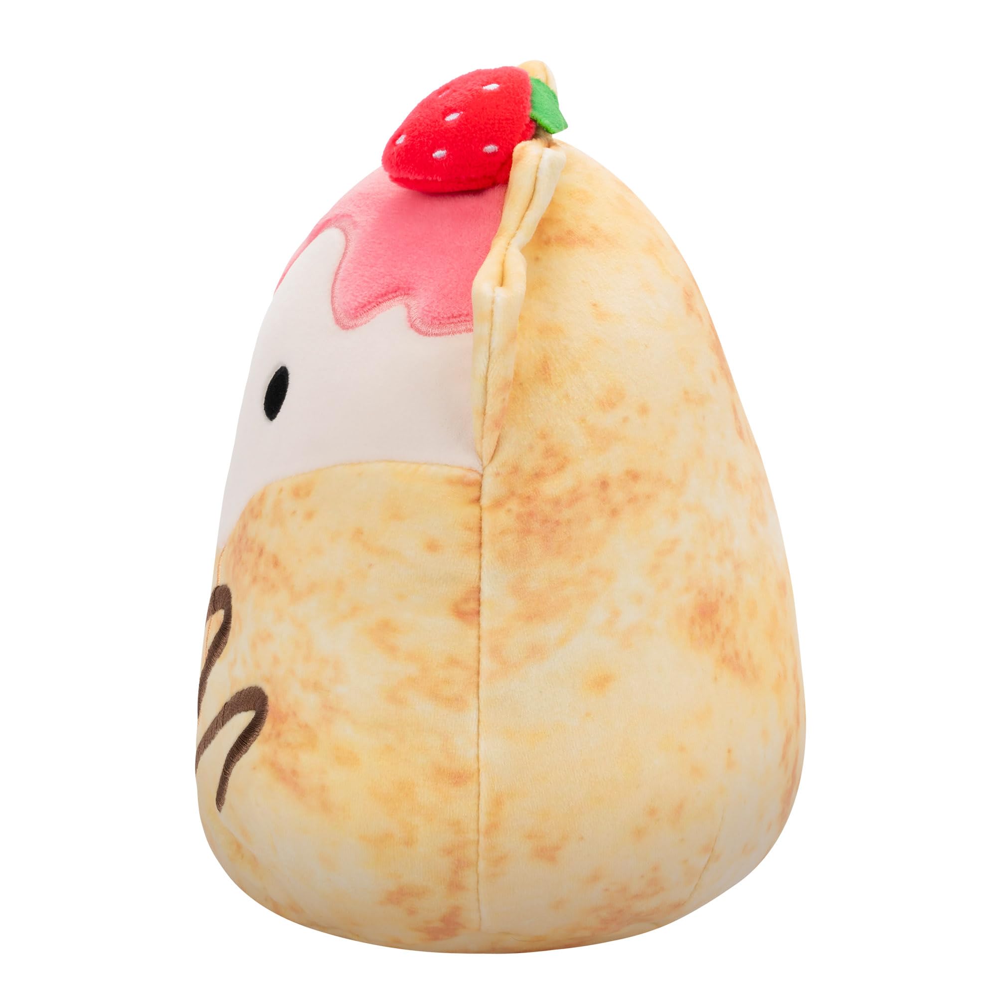 Squishmallows 7.5 Inch Plush - Gasten the Strawberry Crepe
