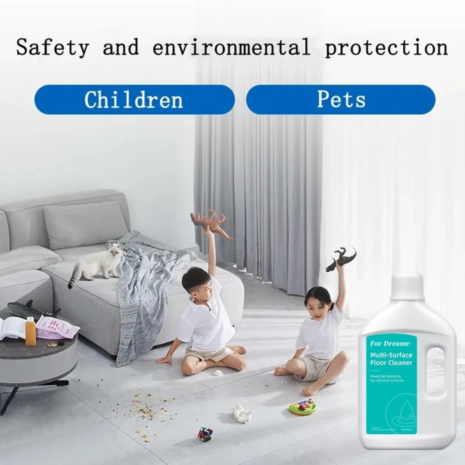 Dreame Cleaning Solution for Robot Vacuum L10s Ultra, L10s Ultra Gen 2, L10 Prime, L40 Ultra, X40 Ultra Complete, X50 Ultra