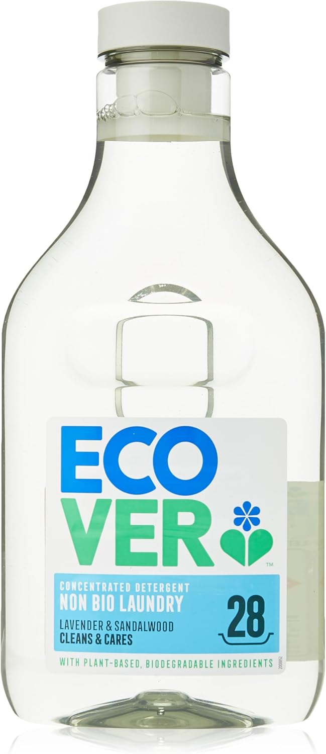 Ecover Non-Bio Laundry Liquid - Lavender & Sandalwood (1L, 28 Washes)