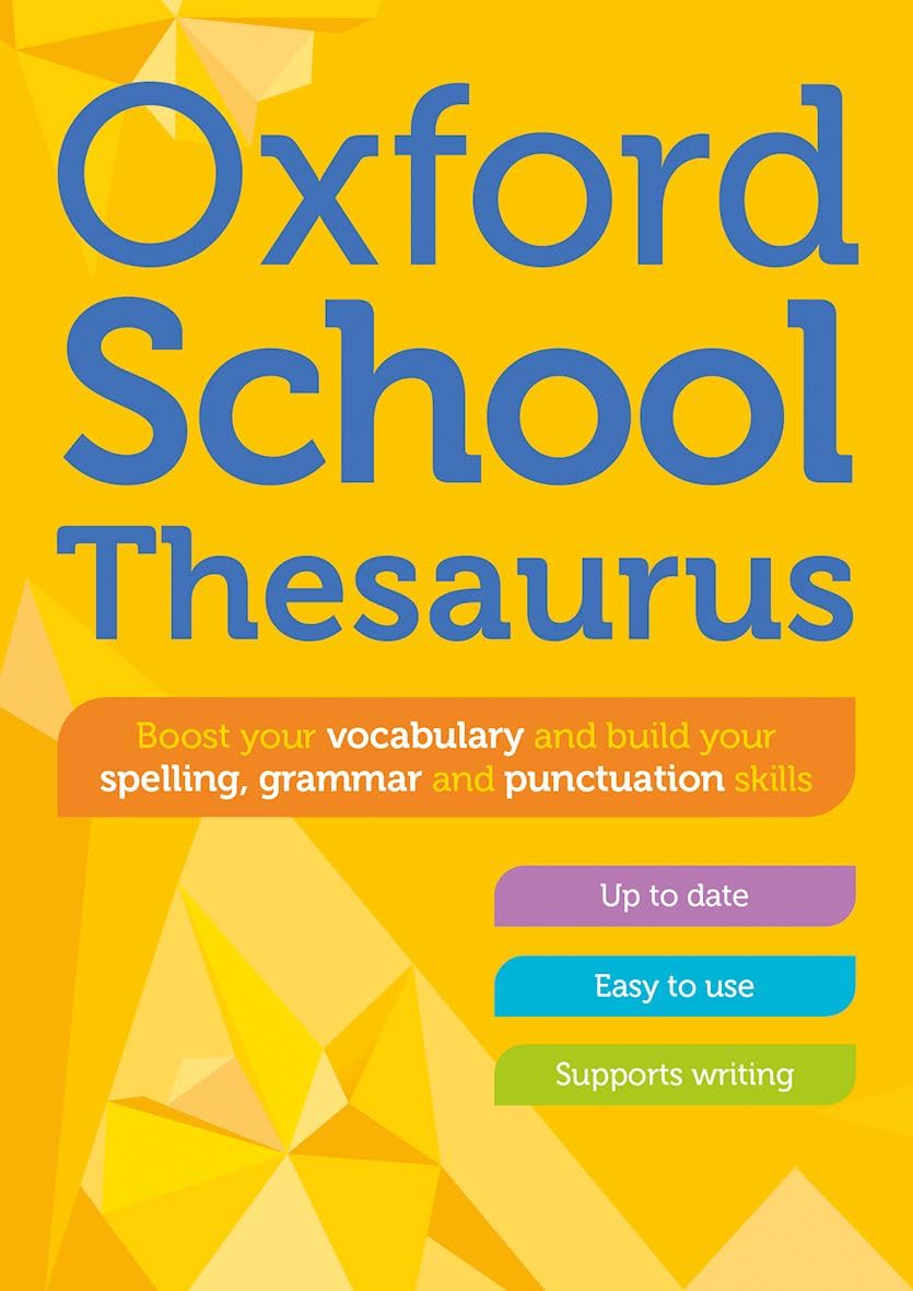 Oxford University Press School Thesaurus - Ages 10+ | Paperback | English/Spanish